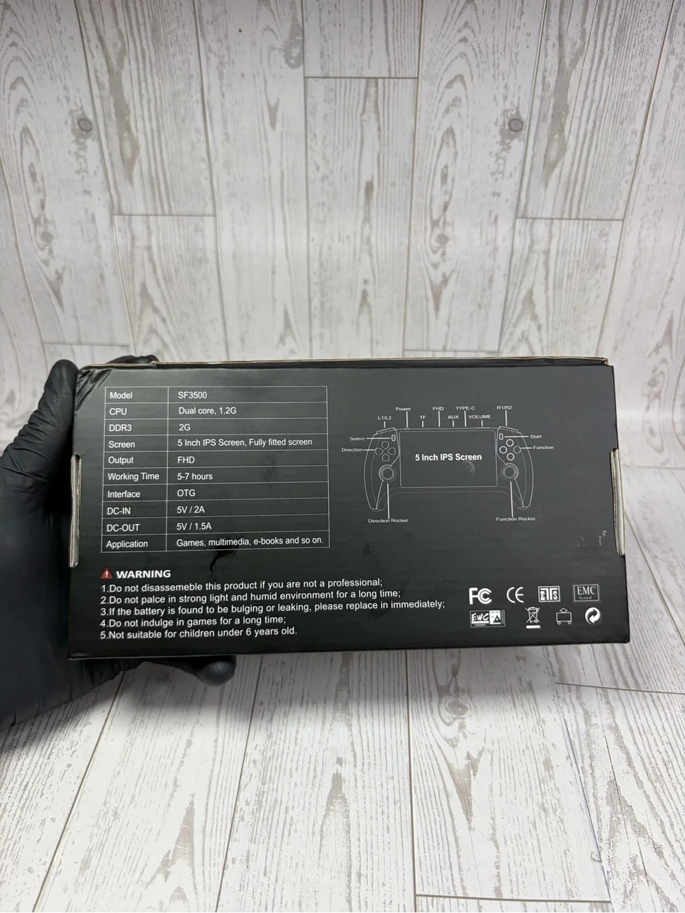 SF 3500 Handheld Game Console